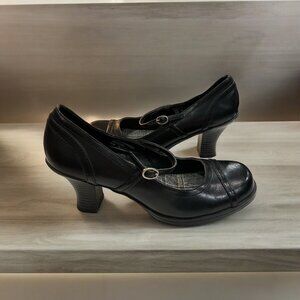 Mudd Vintage LUSH 90’s Chunky Heel Black Mary Jane Sz 9 1/2 M Y2K Punk Classic